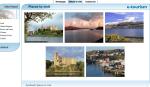 Tourism website portfolio Index page Image
